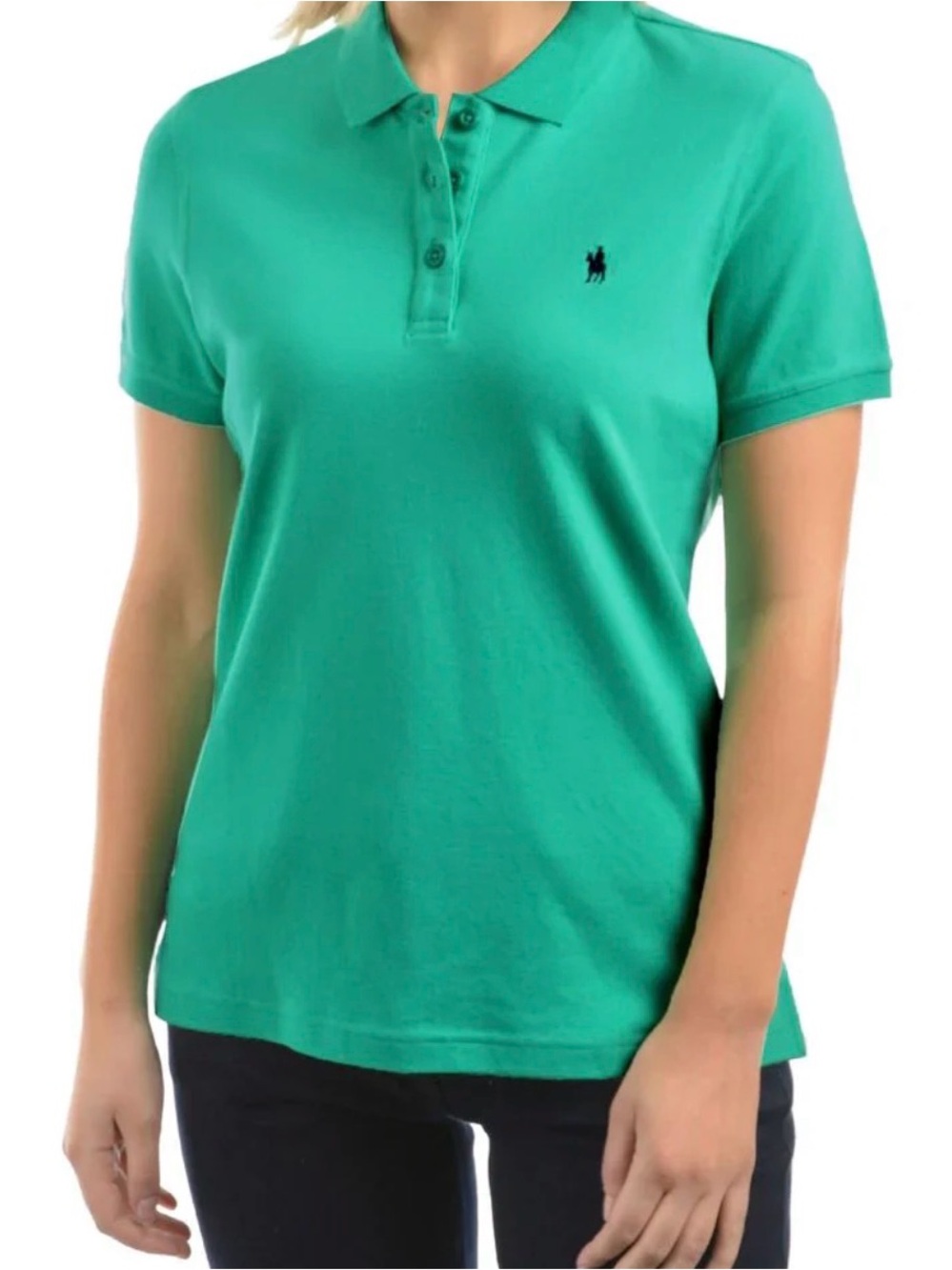 Ralph Lauren Green Polo Midi Dress